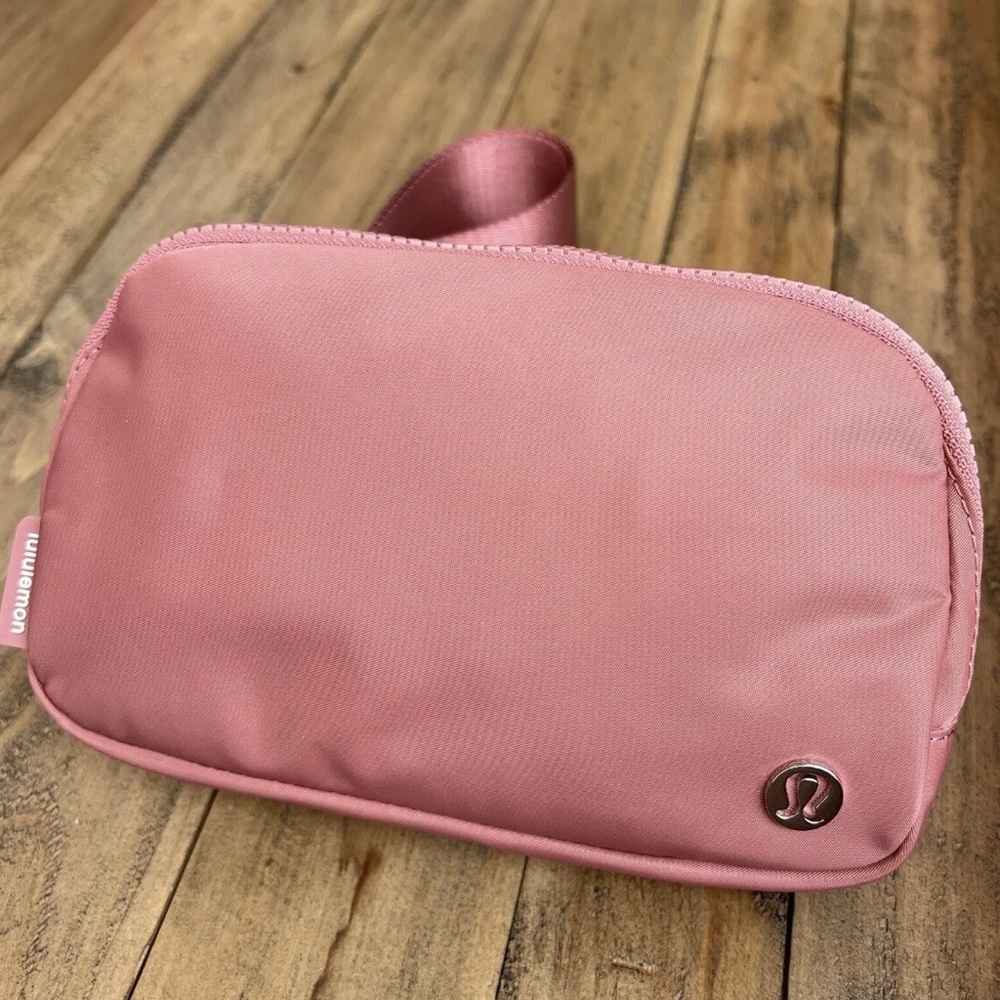 lululemon athletica Rose Pink Crossbody Belt Bag